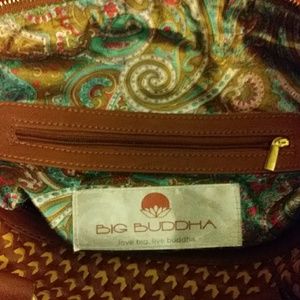 Unique pattern Big Buddha purse